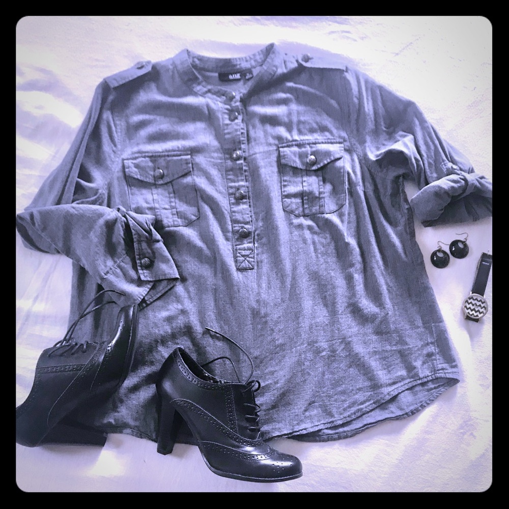 Military style top